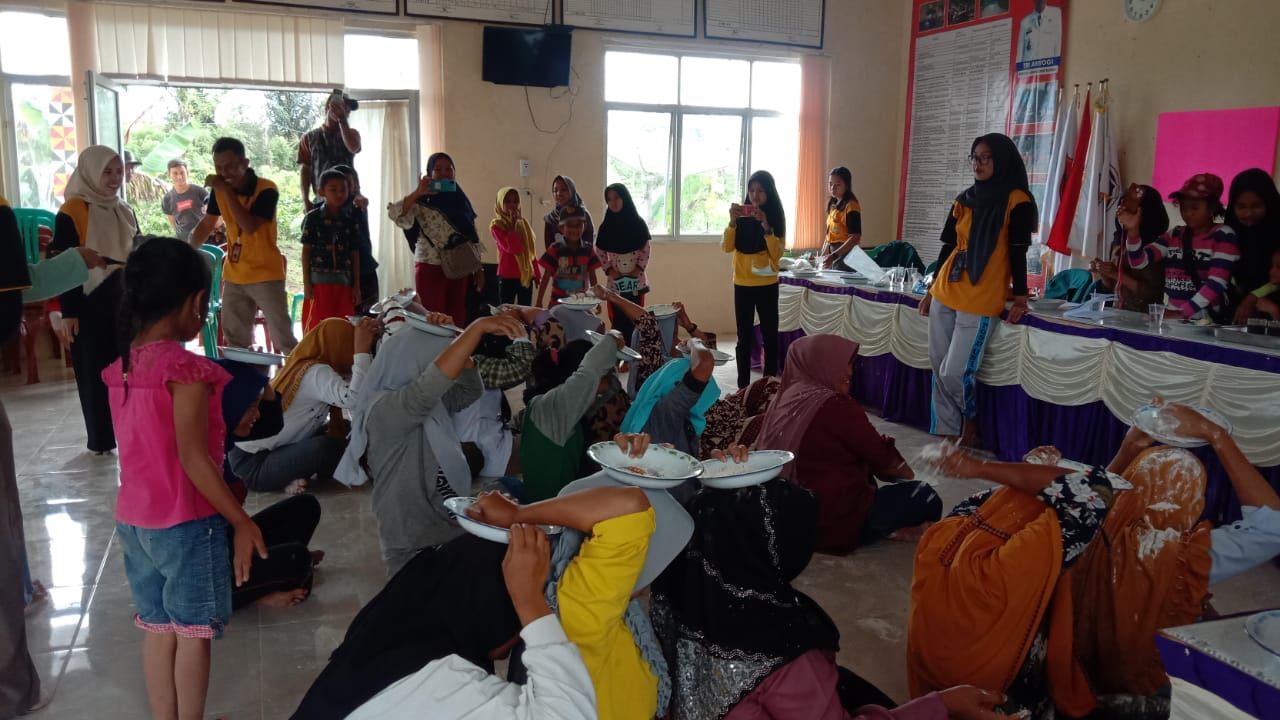 KKN Unila Gelar Berbagai Lomba di Pekon Atar Kuwauw Batuketulis Lambar