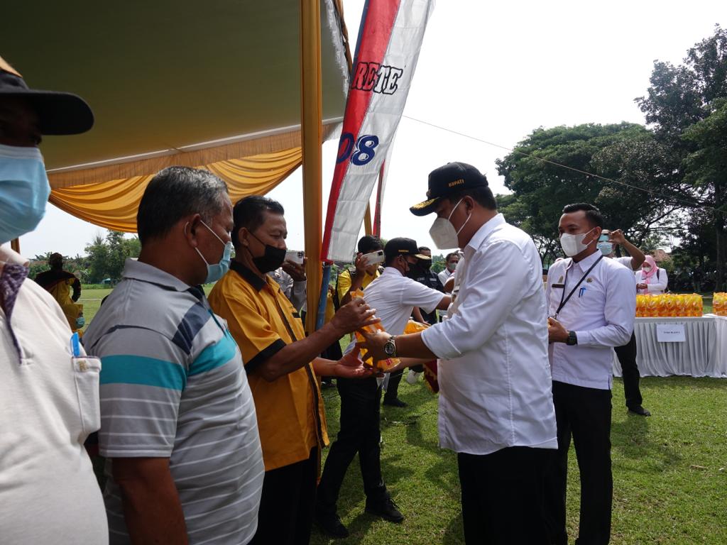 Tekan Kelangkaan Minyak Goreng, Pemda Lamteng Gelar OP