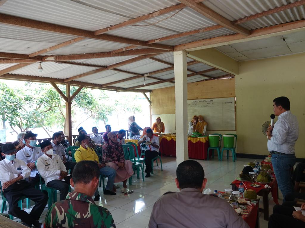 Bupati Musa Ahmad Gelar Pertemuan Bersama Kepala Kampung Kalirejo