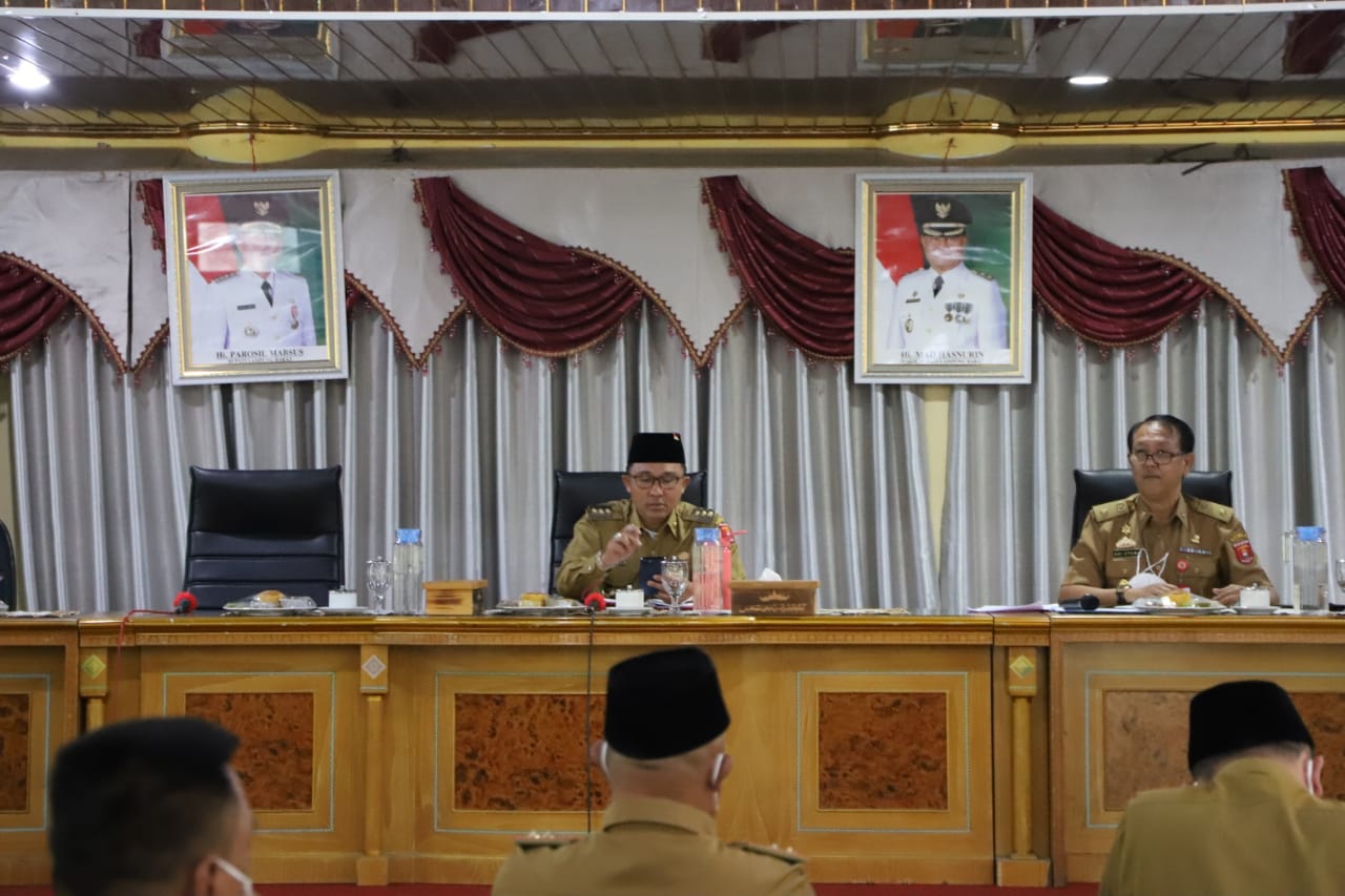 Evaluasi Perencanaan Kerja, Parosil Tekankan Dinas PUPR Tanggap Penanganan Bencana