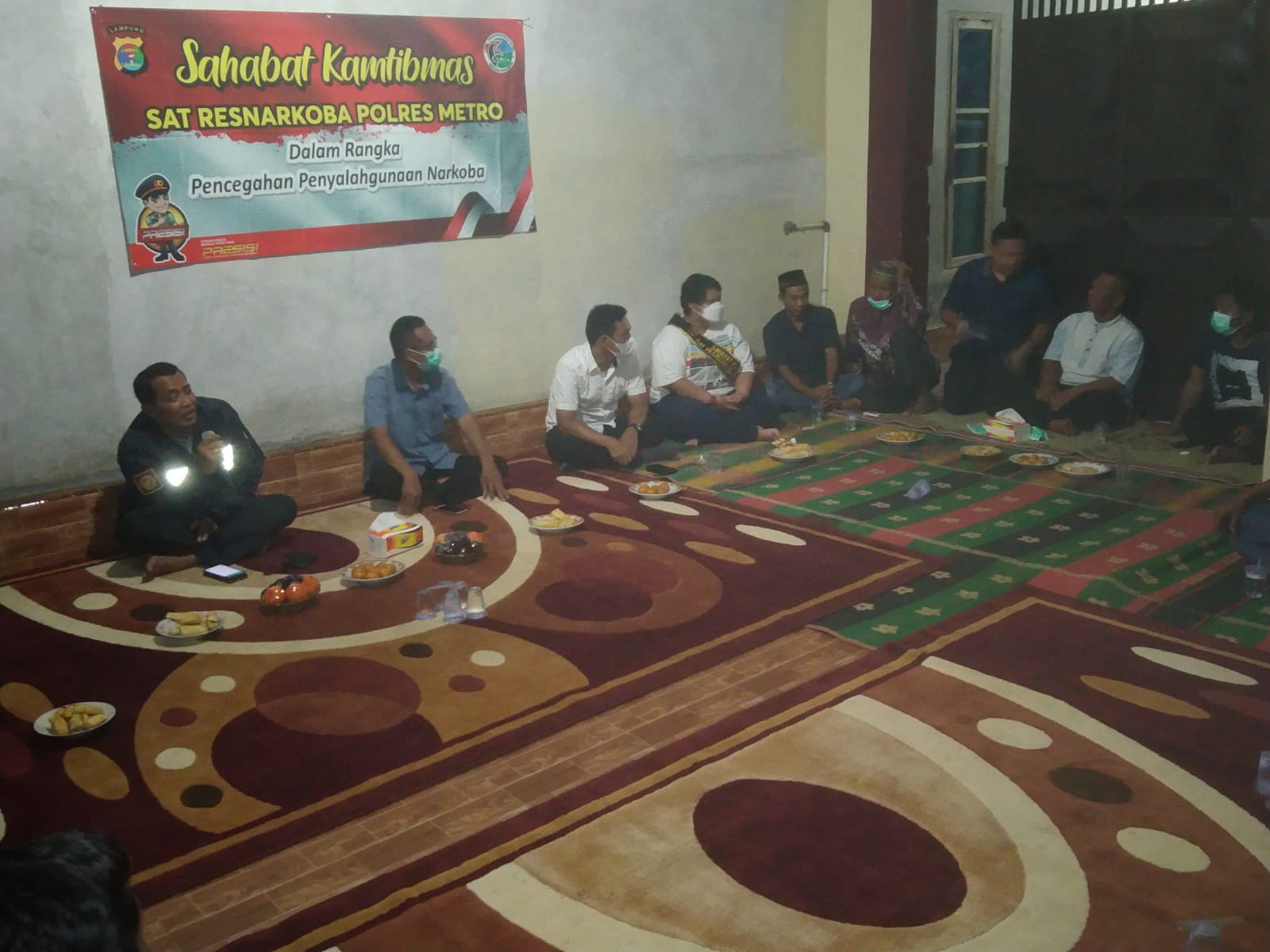 Polres Metro Sosialisasikan Pencegahan Penyalahgunaan Narkoba di Metro Utara