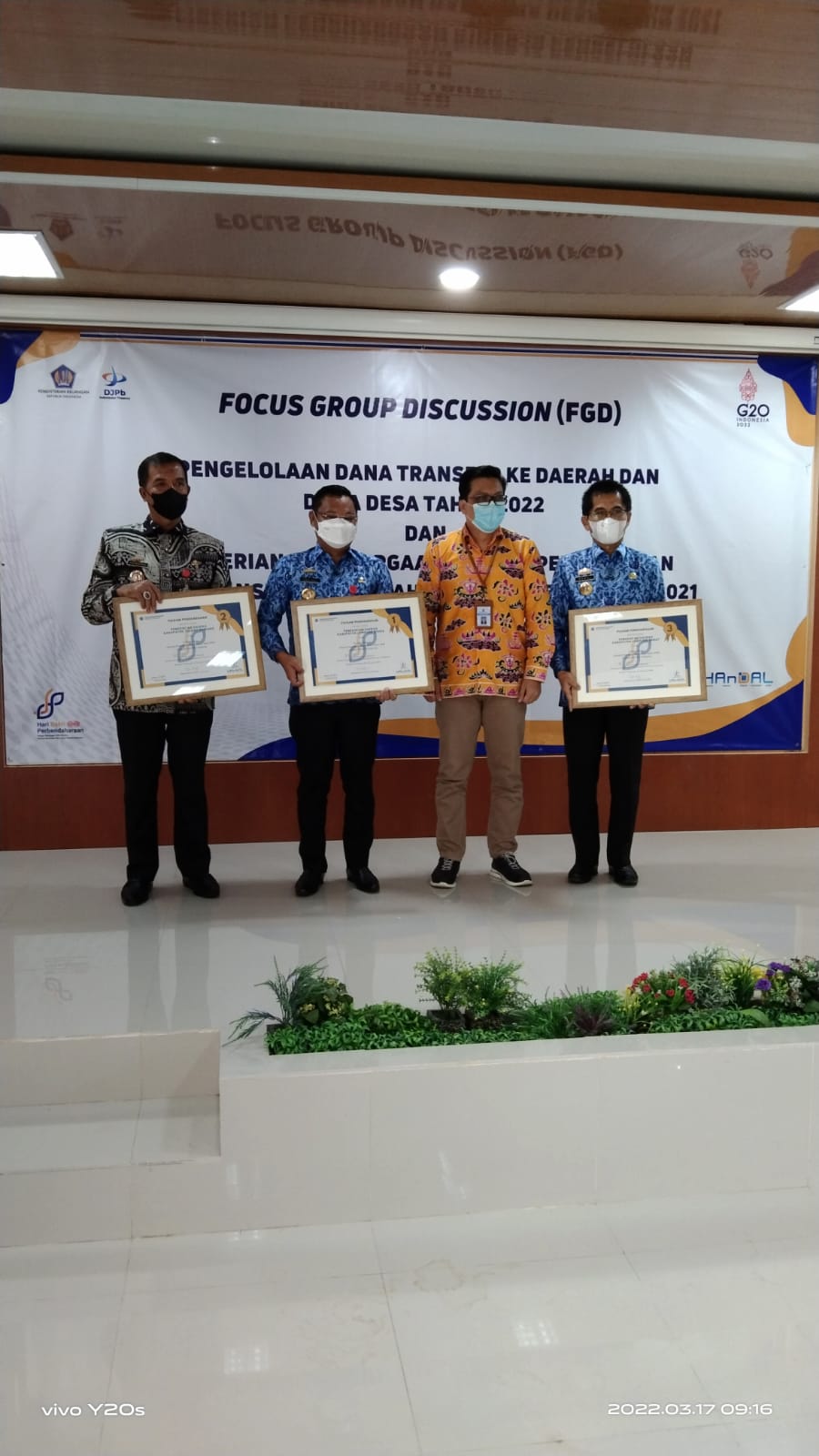 Tulang Bawang Terbaik II Pengelolaan DD