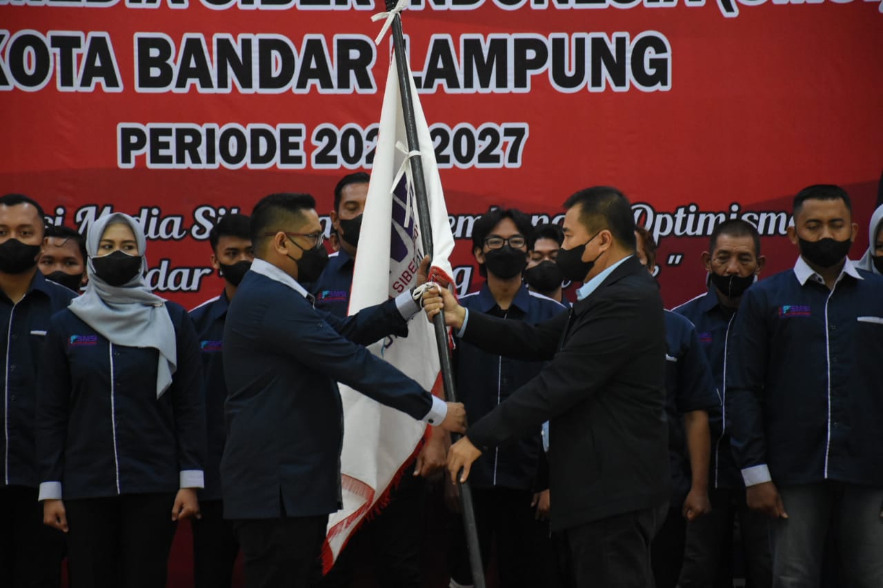 Jefri Arifin Ketua SMSI Bandarlampung Resmi Dilantik