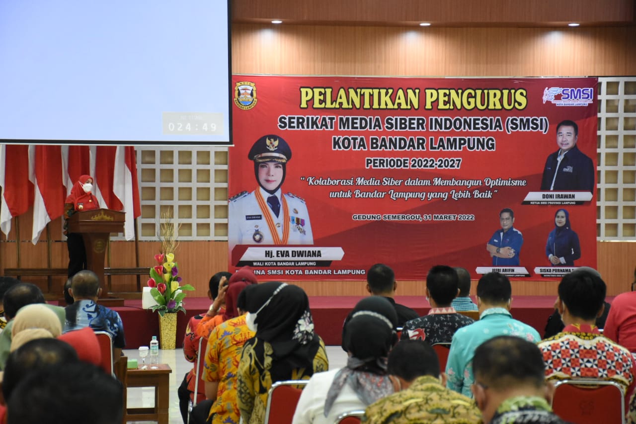 Walikota Eva Dwiana Siap Dukung SMSI
