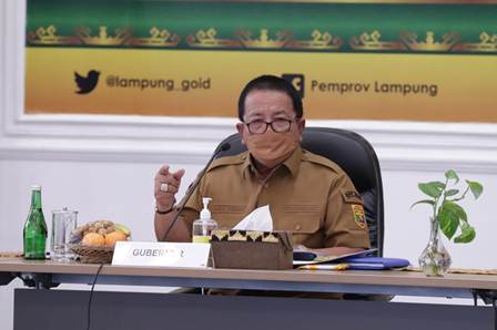 Gubernur Arinal Djunaidi Perketat PPKM Di Lampung