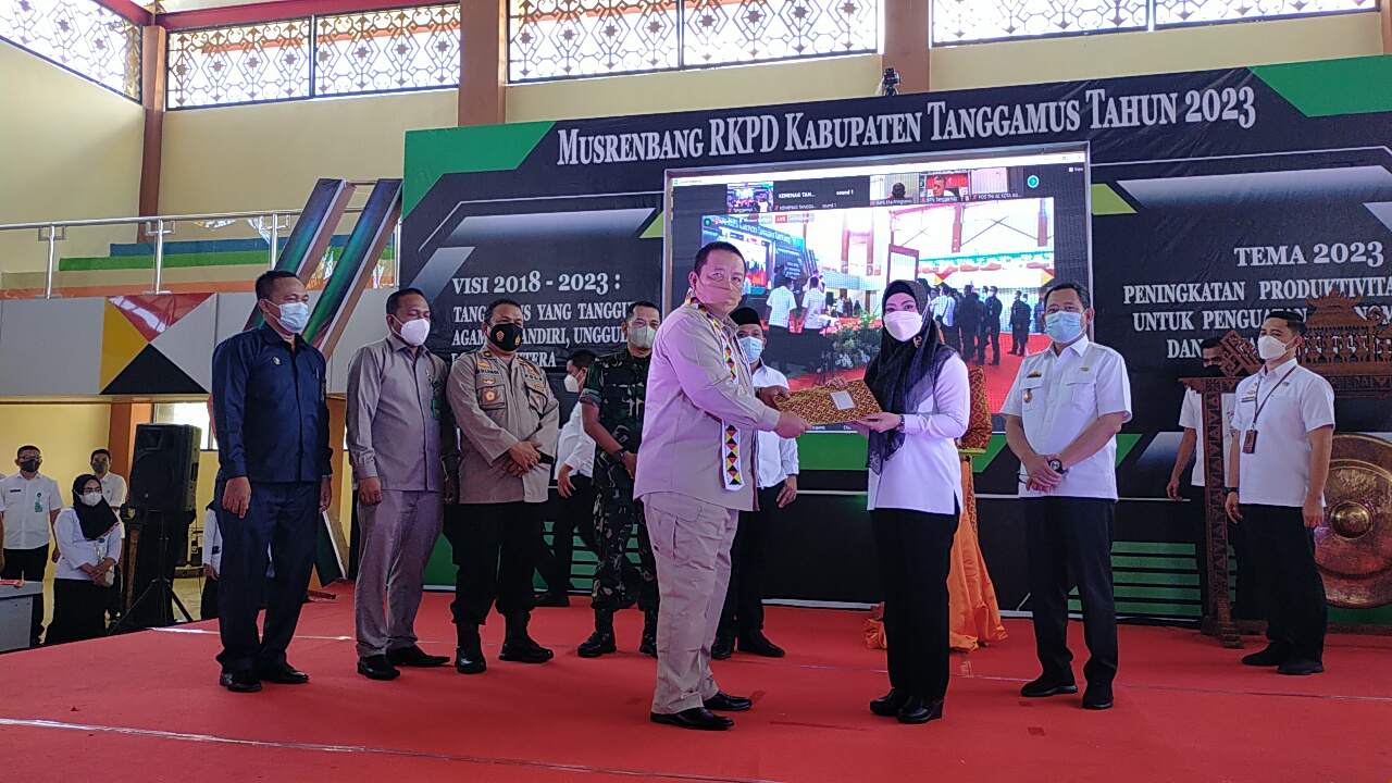 Gubernur Arinal Buka Musrenbang RKPD Kabupaten Tanggamus