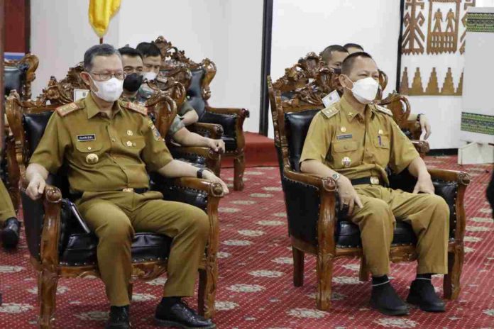 Sekdaprov Ikuti Peringatan Hari Otonomi Daerah Tahun 2022, Melalui Virtual Meeting