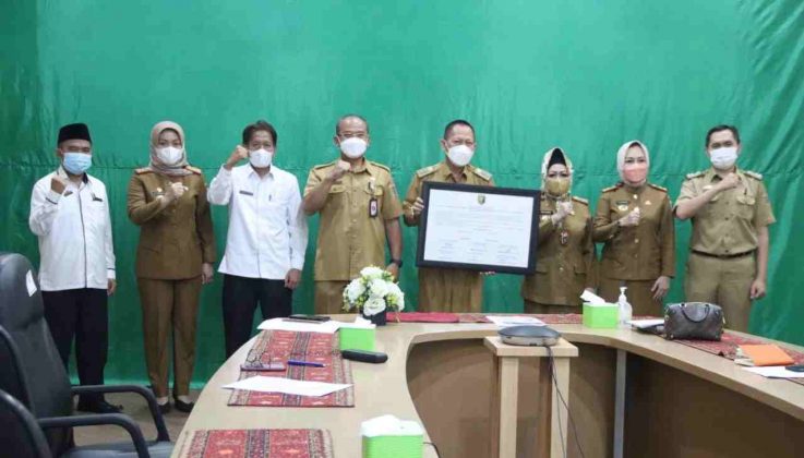 Pemprov Hadiri Launching Komitmen Bersama Penetapan DRPPA dan Desa Konvergensi