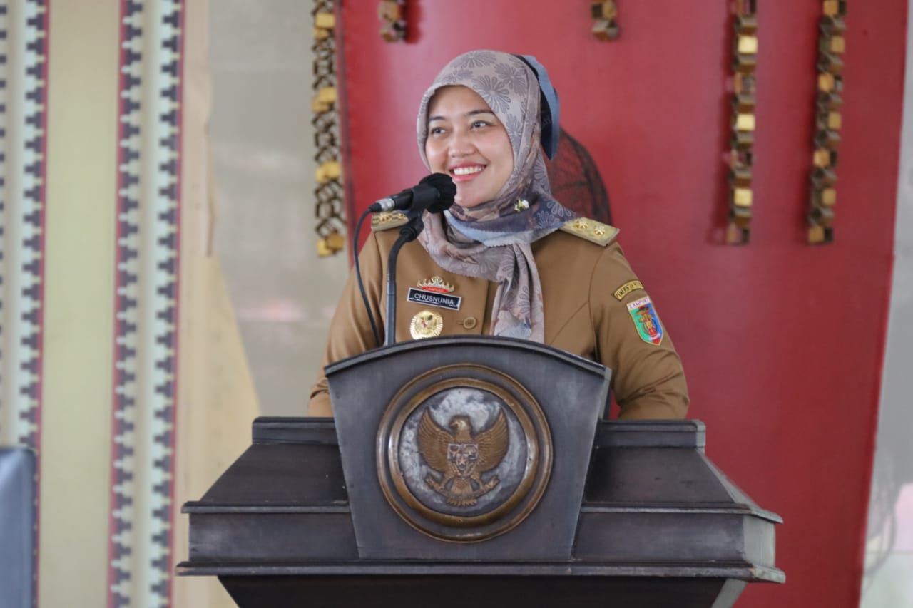 Wagub Chusnunia Ajak para Kepala Kampung di Lampung Tengah Jadikan 2022 sebagai Tahun Kebangkitan Pembangunan Pasca Pandemi Covid-19