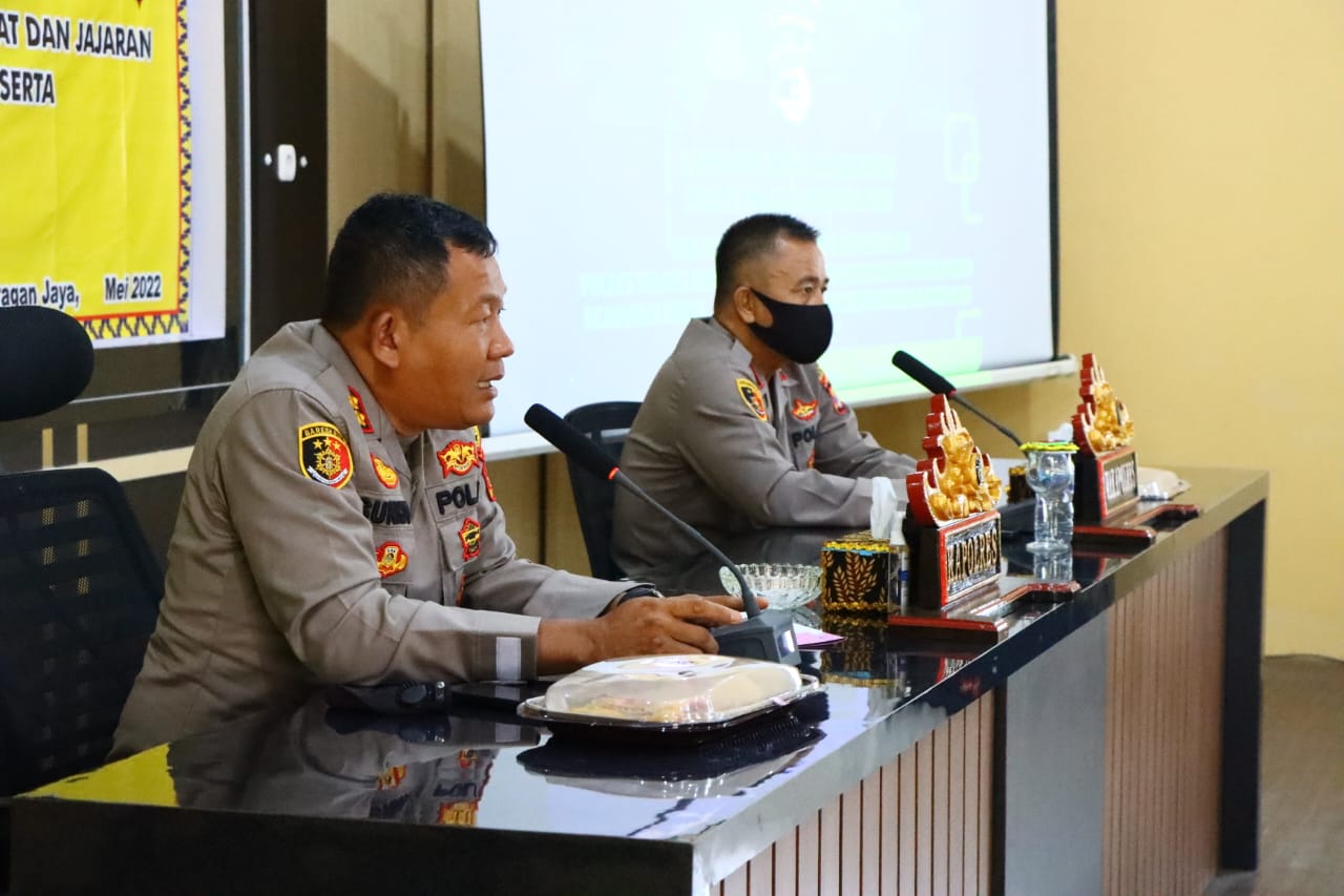 Operasi Sikat Krakatau 2022 Polres Tubaba Gelar Lat Pra Ops