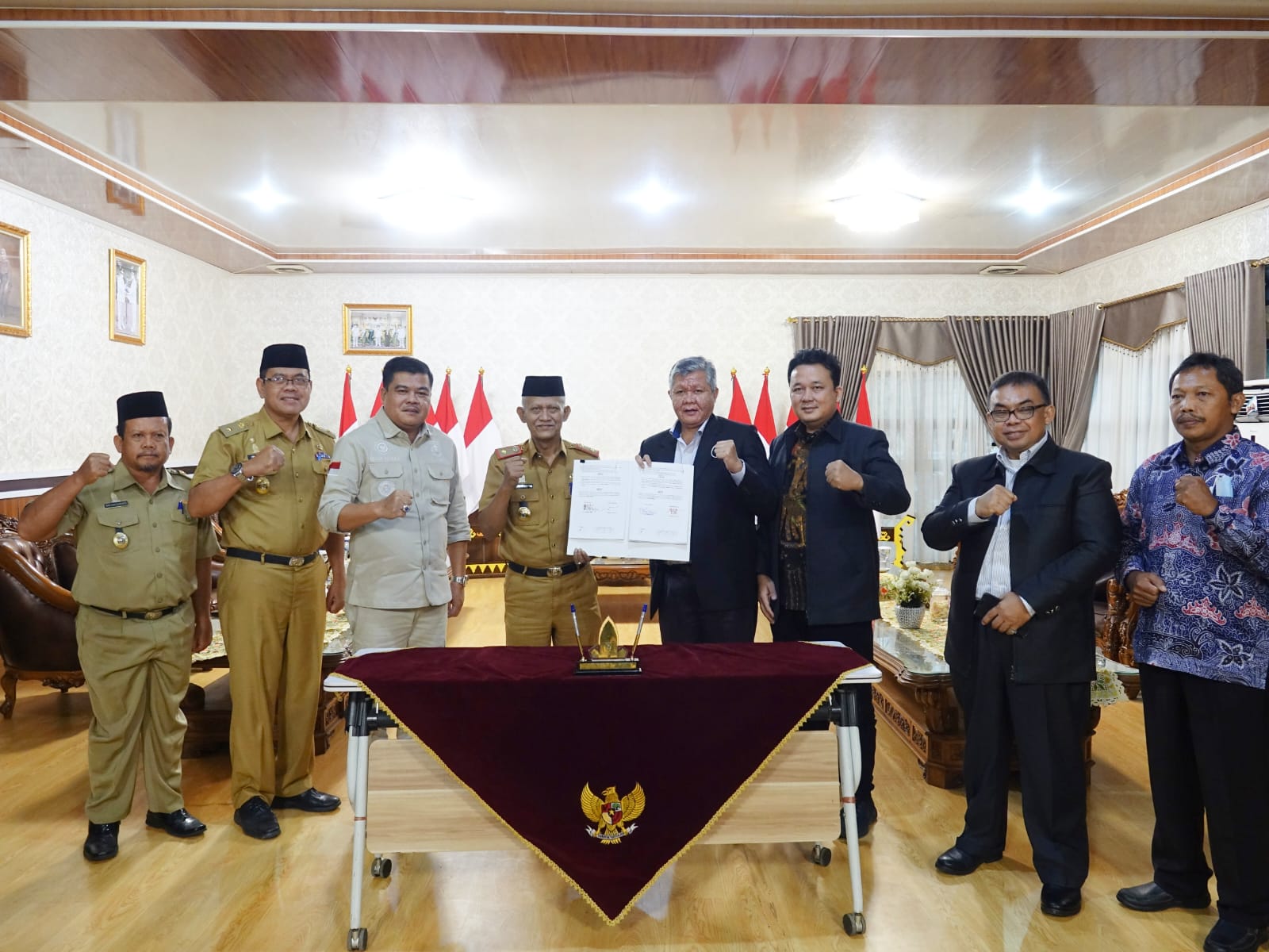 Pemkab Lamteng dan Unila Teken PKS Soal PSDKU