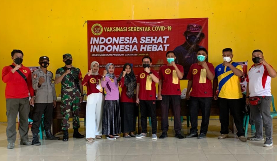 BIN Daerah Lampung Akselerasi Capaian Vaksinasi COVID-19 Di Tubaba