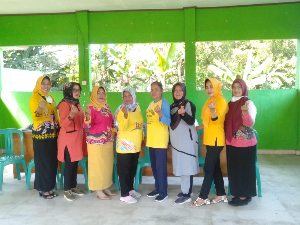 PKK Rumbia Latihan Paduan Suara Jelang HUT Lamteng