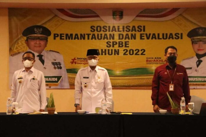 Pemprov Lampung Gelar Sosialisasi Pemantauan & Evaluasi SPBE