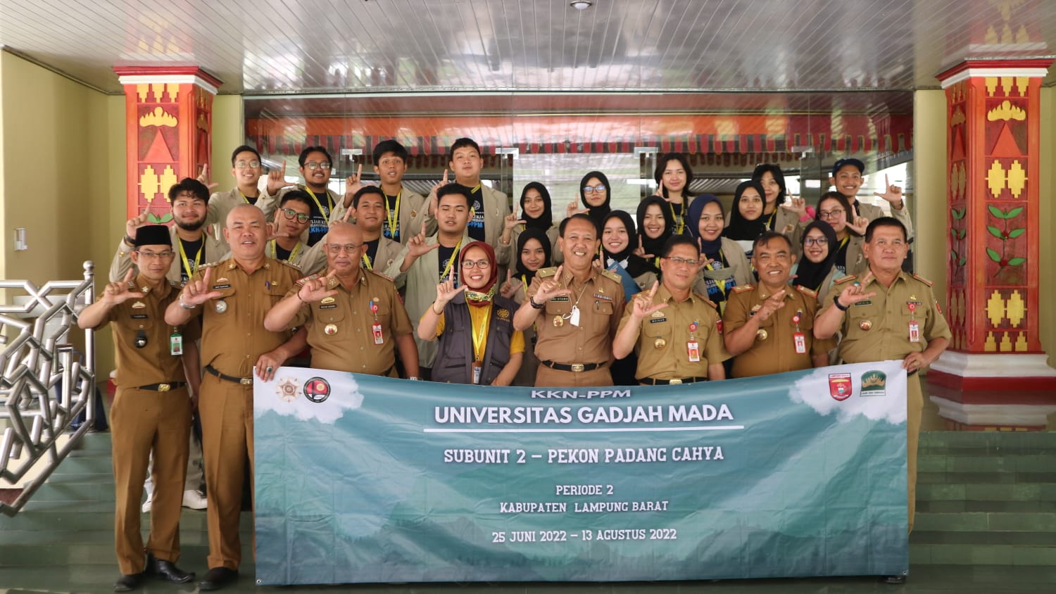 KKN Di Lambar, Mahasiswa UGM Diharapkan Bisa Kembangkan Potensi Yang Ada