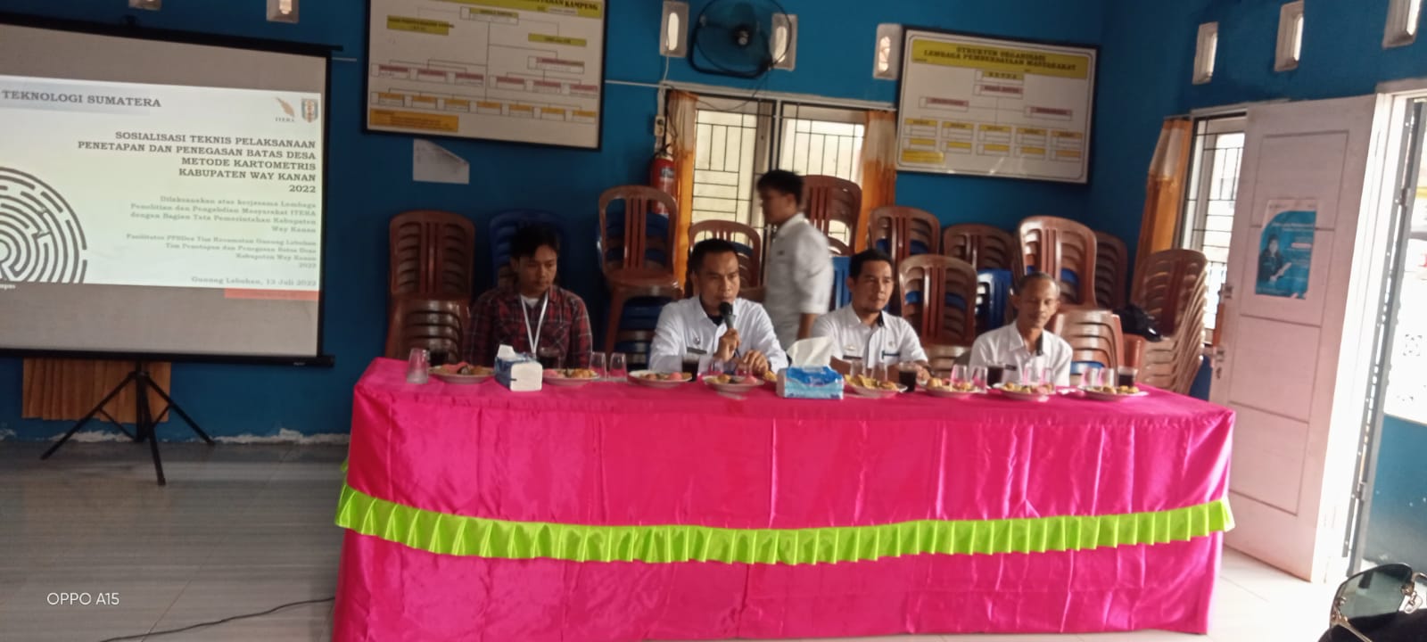 Camat Gula Pimpin Rakor Terkait Pemetaan Batas Kampung di Bengkulu Raman