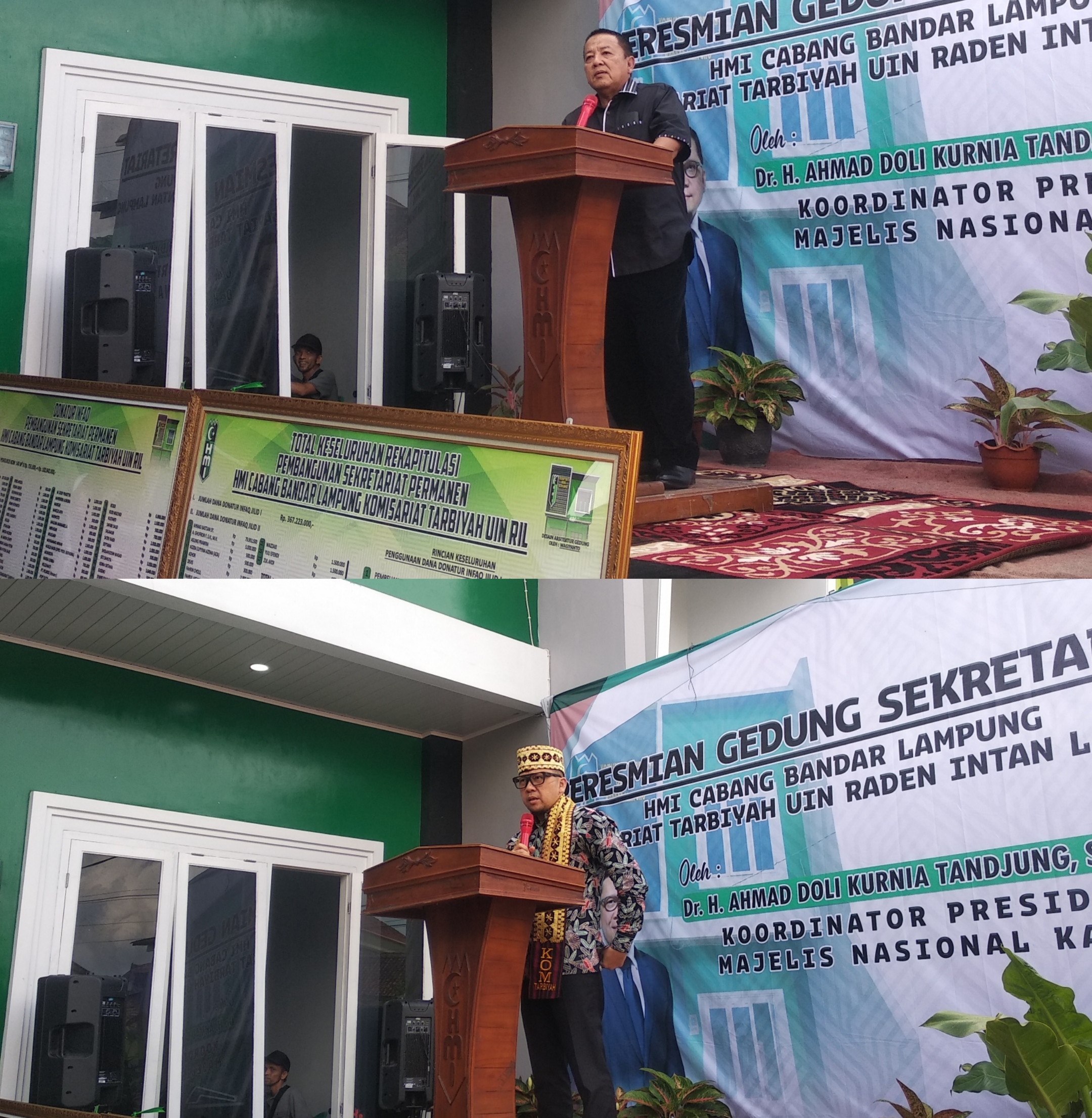 Sejarah Baru, Sekretariat HMI Diresmikan Langsung Oleh Gubernur Dan Koordinator Presidium MN KAHMI