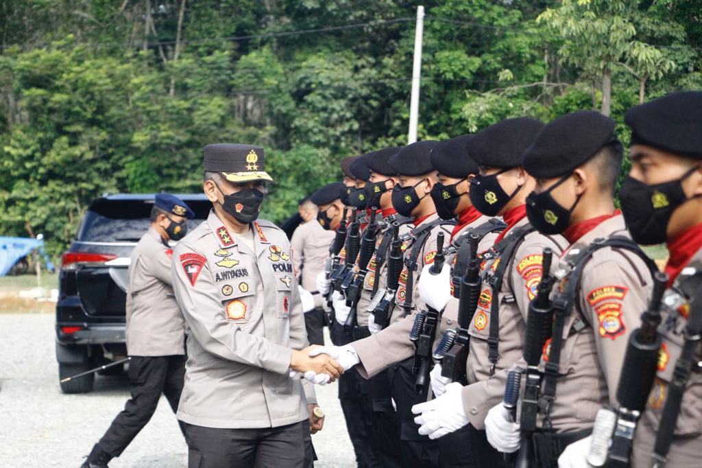 Kapolda Lampung : Berikan Pelayanan Terbaik Kepada Masyarakat Anggota Dilarang Terlibat Usaha Illegal