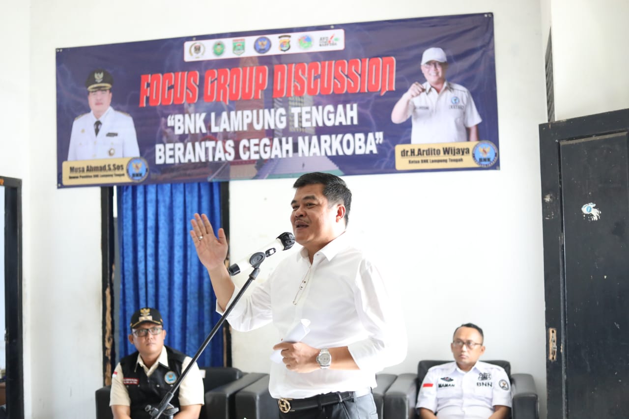 Bupati Lam-Teng Musa Ahmad Dan BNK Berantas Cegah Narkoba