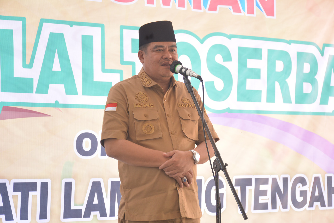 Istiqlal Toserba Diresmikan Langsung Oleh Bupati Lamteng