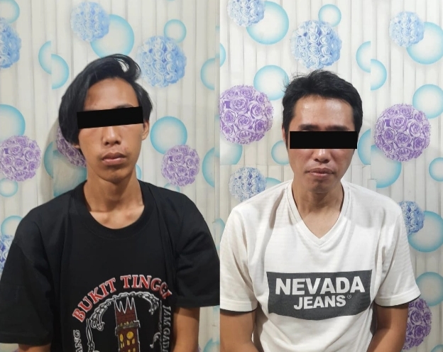 Sat Samapta Polresta Bandar lampung Bekuk 2 Pelaku Pembawa Narkoba