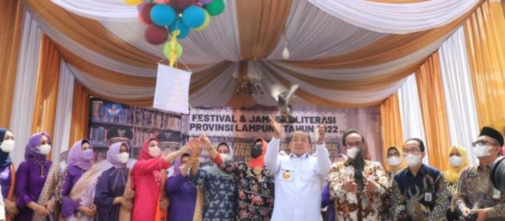 Kabupaten Lampung Selatan Raih Juara II Stand Inklusi Terbaik dan Jambore Literasi 2022