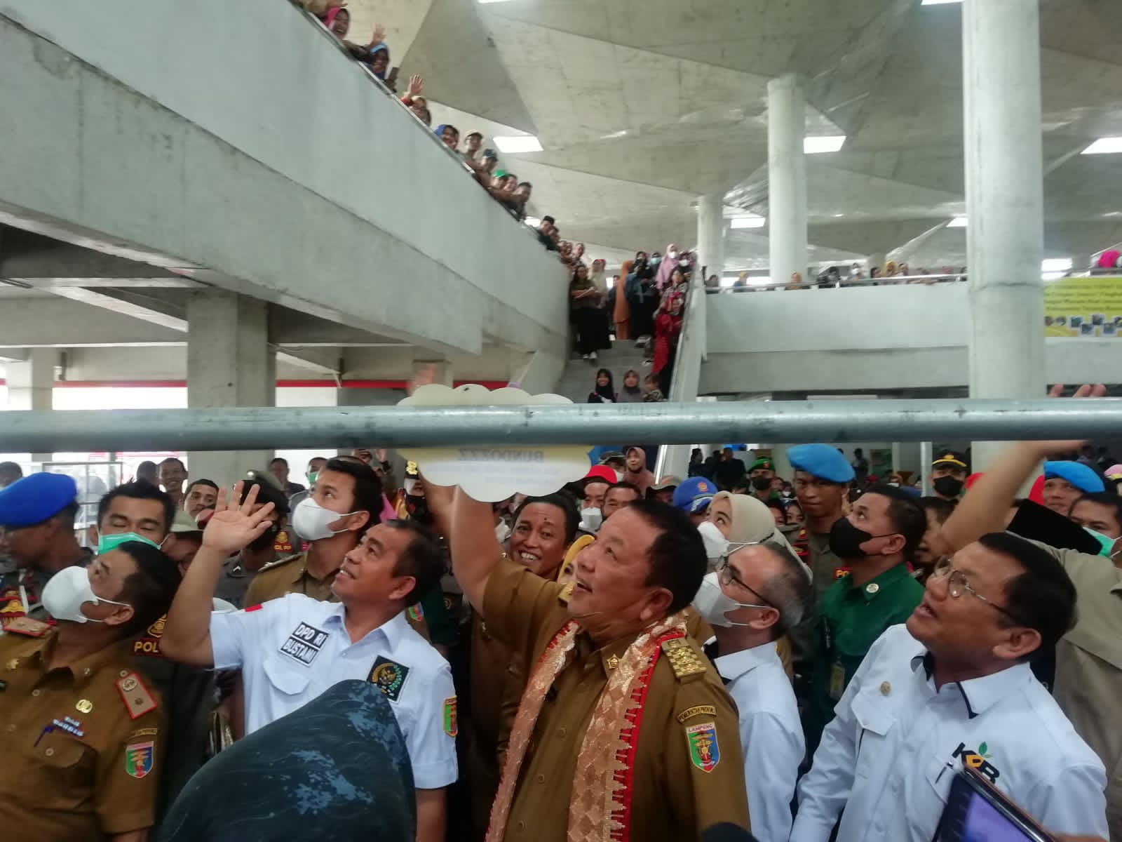 Gubernur Propinsi Lampung Arinal Lakukan Kunker  ke Tubaba