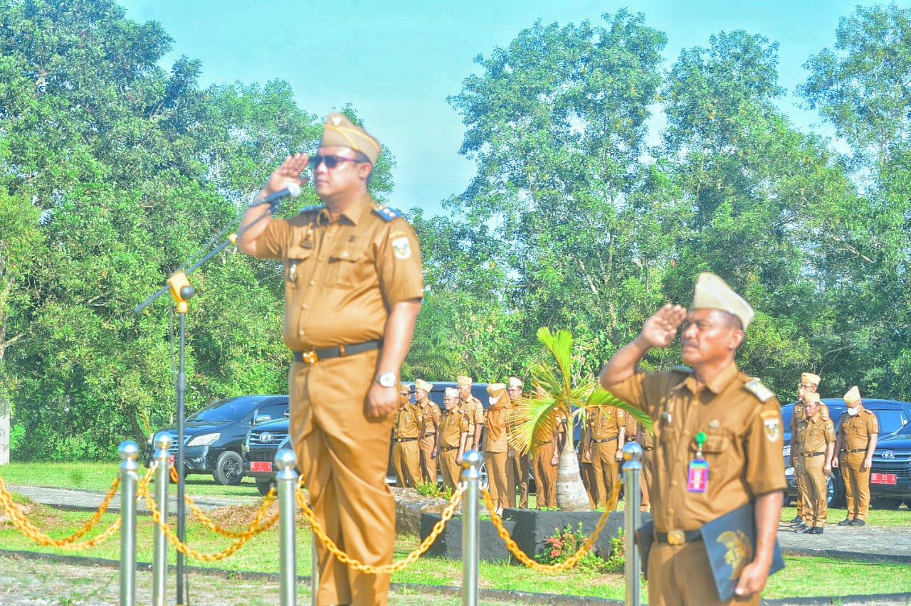 Wabup Lamteng Pimpin Apel Bulanan