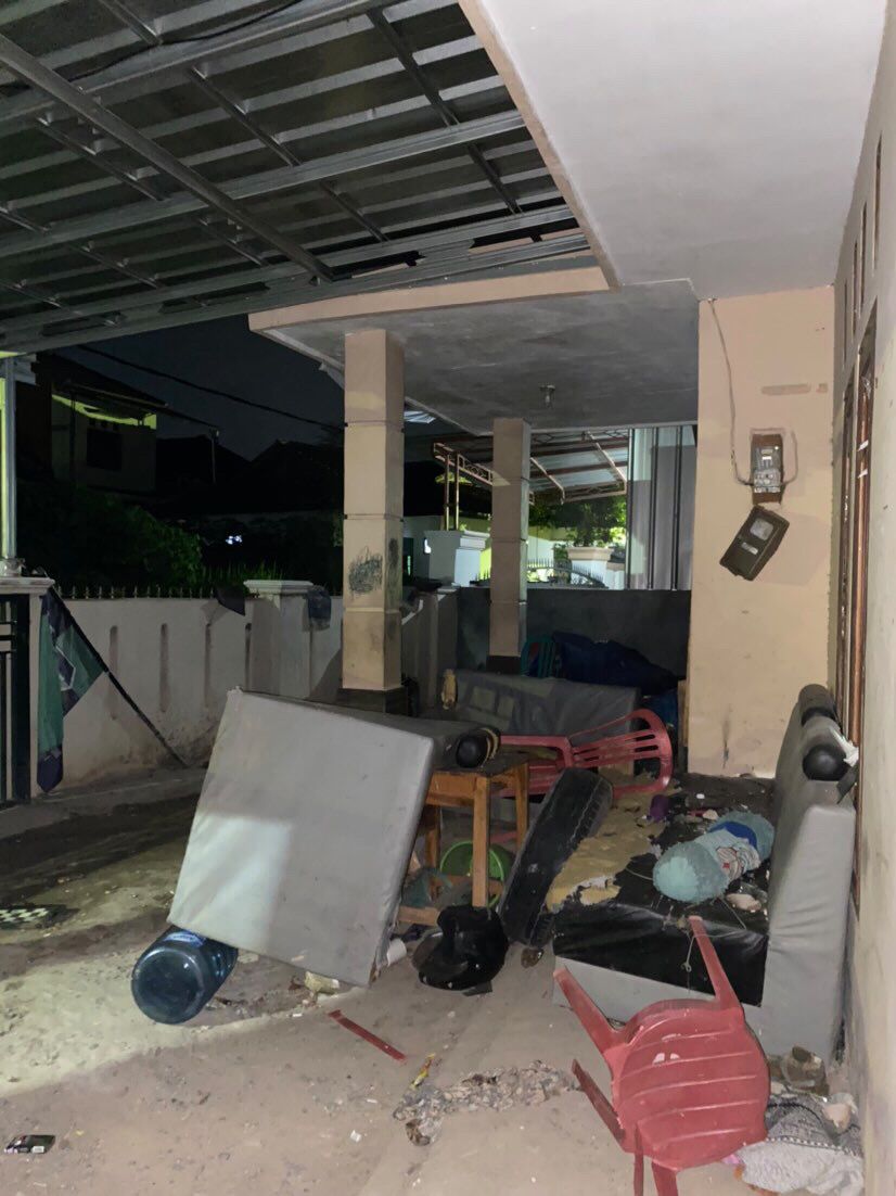 Tragedi Kerusakan Sekretariat HMI Hukum Unila, Begini Kronologinya