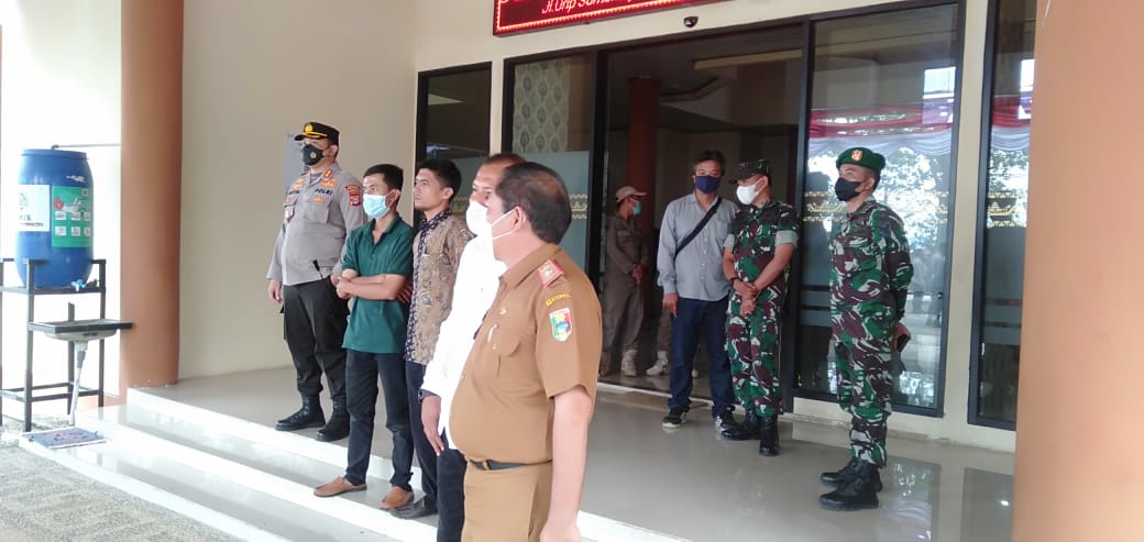 Agar Aksi Demo BBM Kondusif, Dandim 0424/Tanggamus Terjunkan 20 Personil