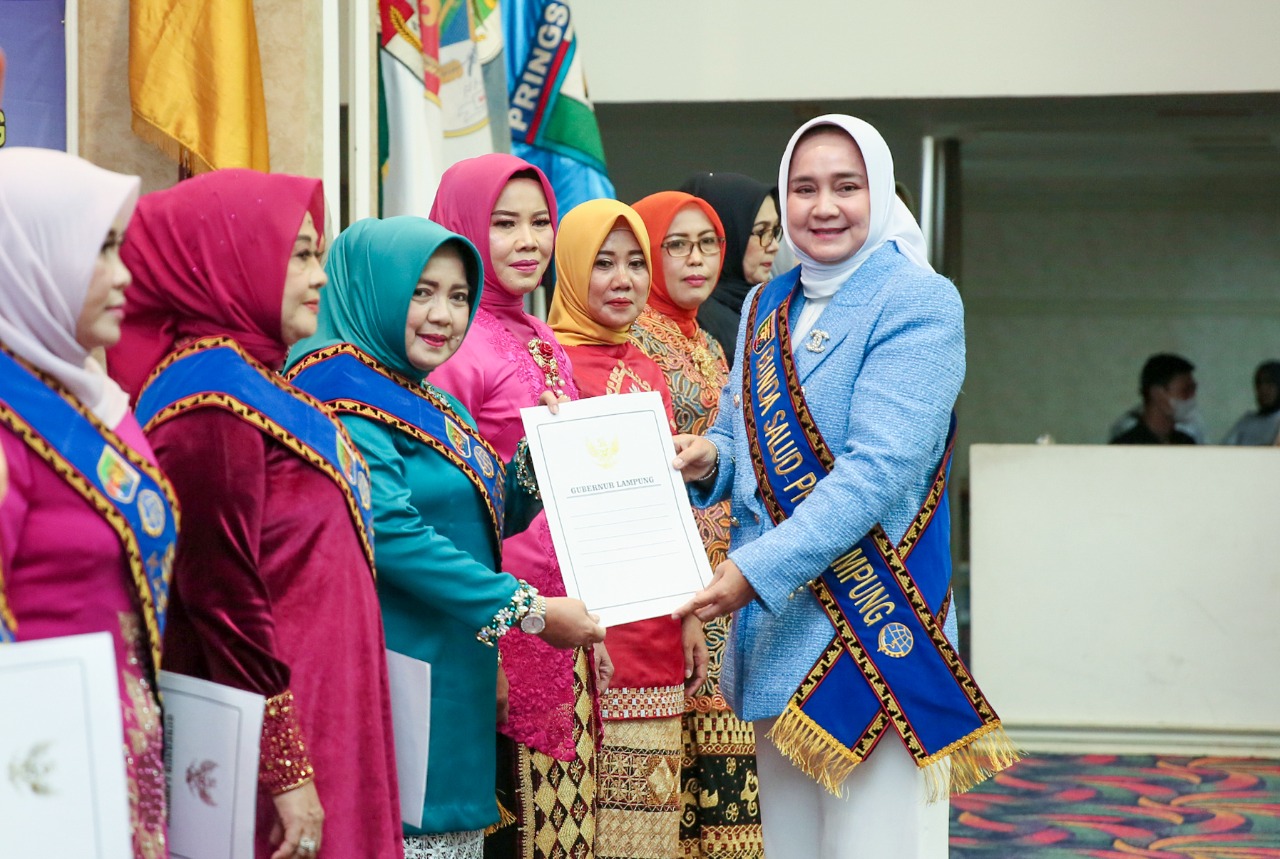 Mardiana Musa Ahmad dilantik Sebagai Bunda Salud
