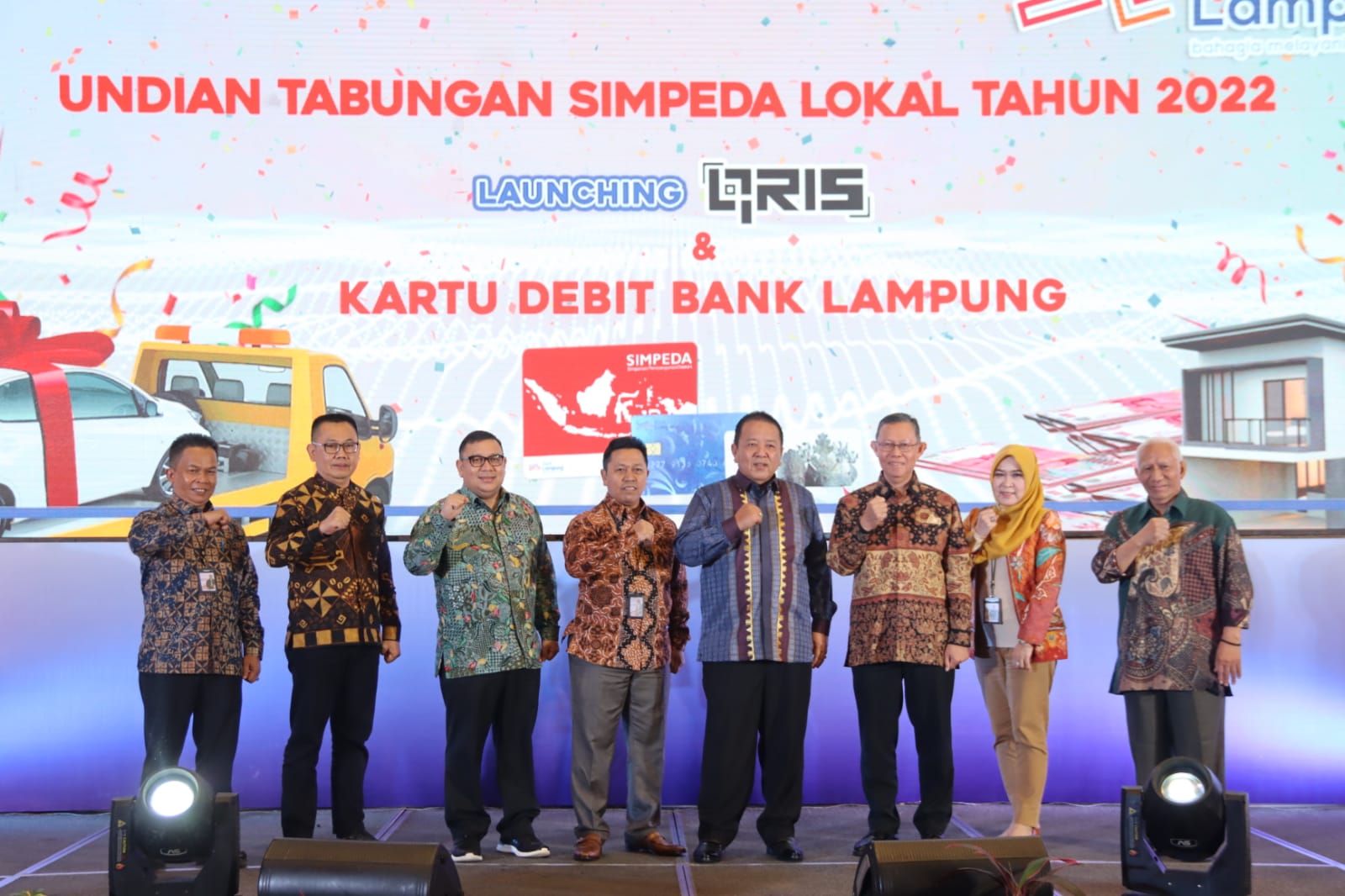 Bank Lampung Launching QRIS dan Kartu Debit, Presley Hutabarat: Dapat Permudah Nasabah Berbelanja