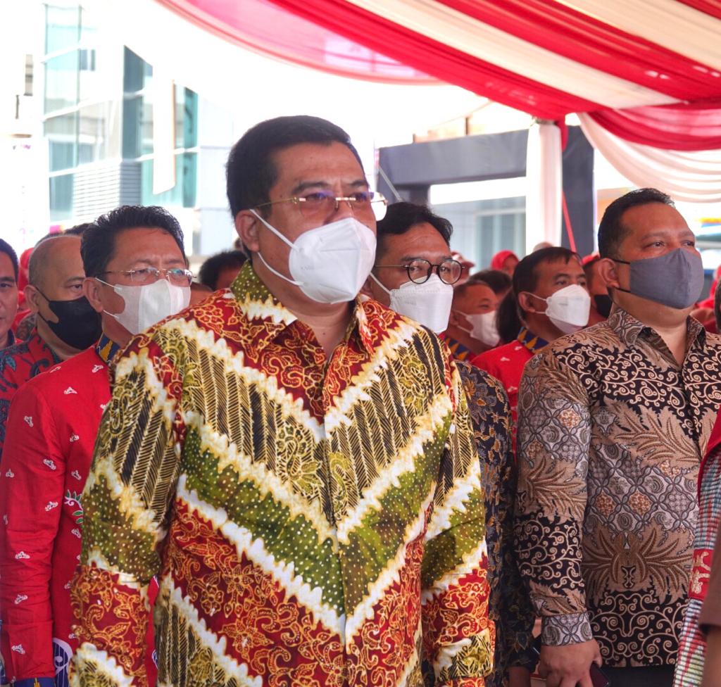 Bupati Musa Ahmad Menghadiri Acara Road Show Bus KPK RI