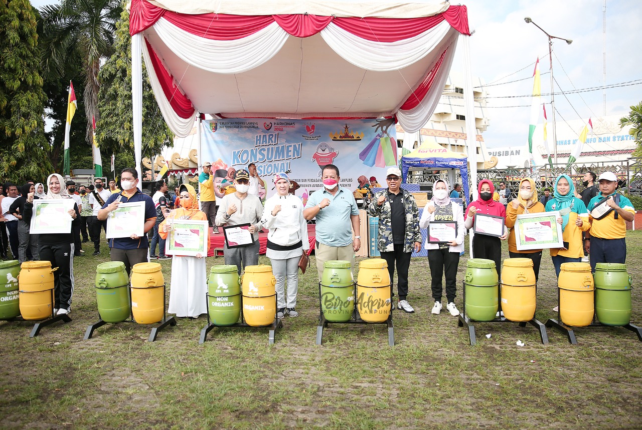 Peringatan Harkonas 2022, Gubernur Arinal Dorong ASN dan Masyarakat Lampung Bangga dengan Produk Buatan Dalam Negeri