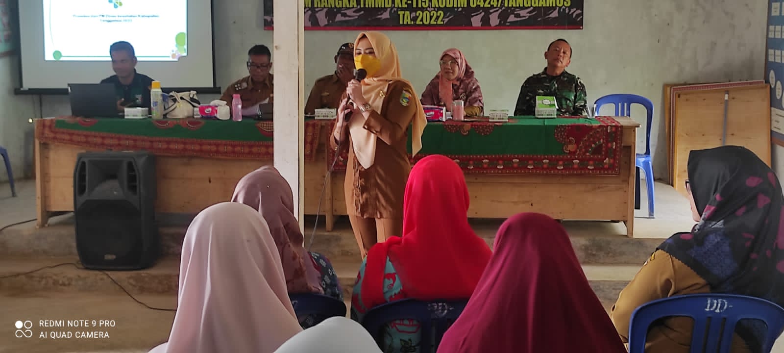 Satgas TMMD Tanggamus Berikan Penyuluhan Stunting Ibu Hamil dan Balita