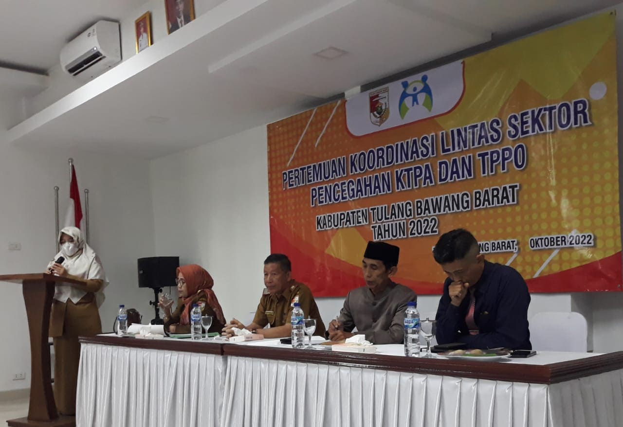 Cegah KTPA-TPPO Pemkab Tubaba Gelar Pertemuan Koordinasi Lintas Sektoral