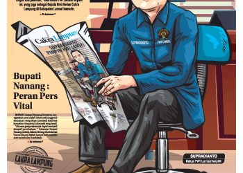 Supradianto Pimpin PWI Lamsel