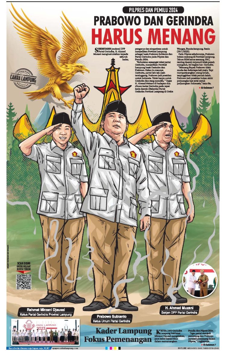 Prabowo dan Gerindra Harus Menang