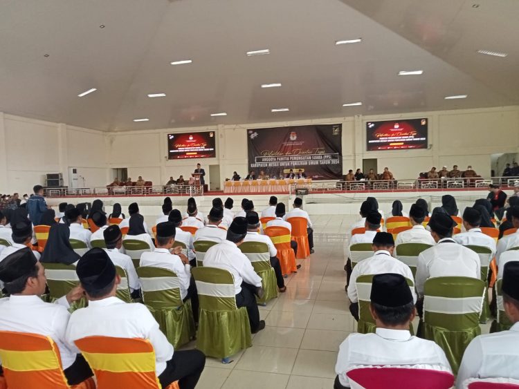 KPU MESUJI Lantik 315 Anggota PPS