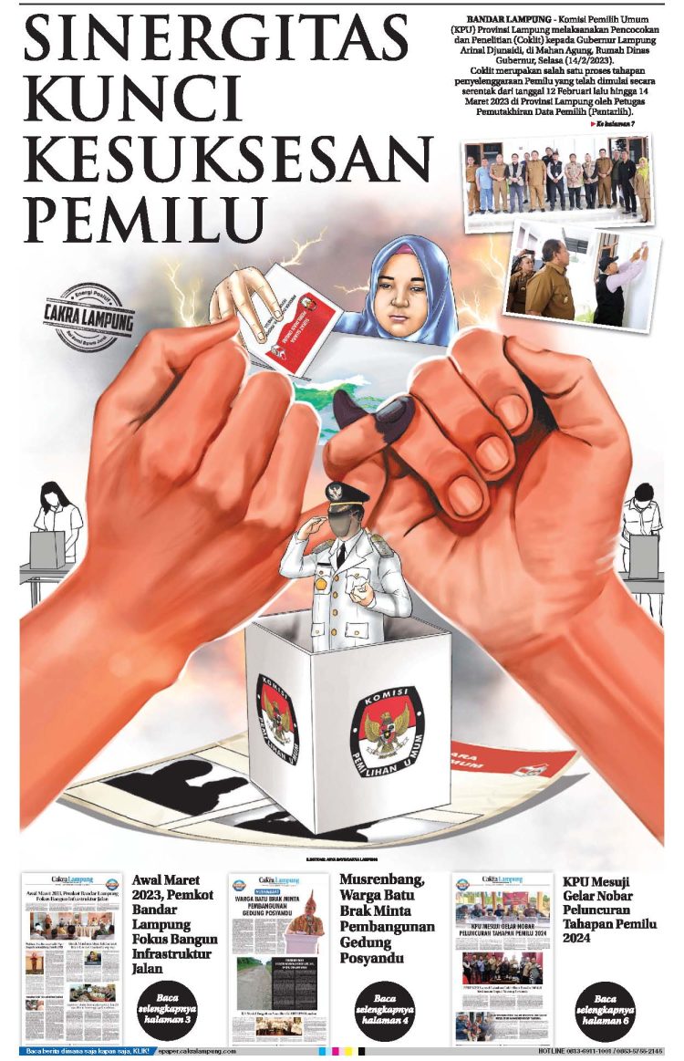 Sinergitas Kunci Kesuksesan Pemilu