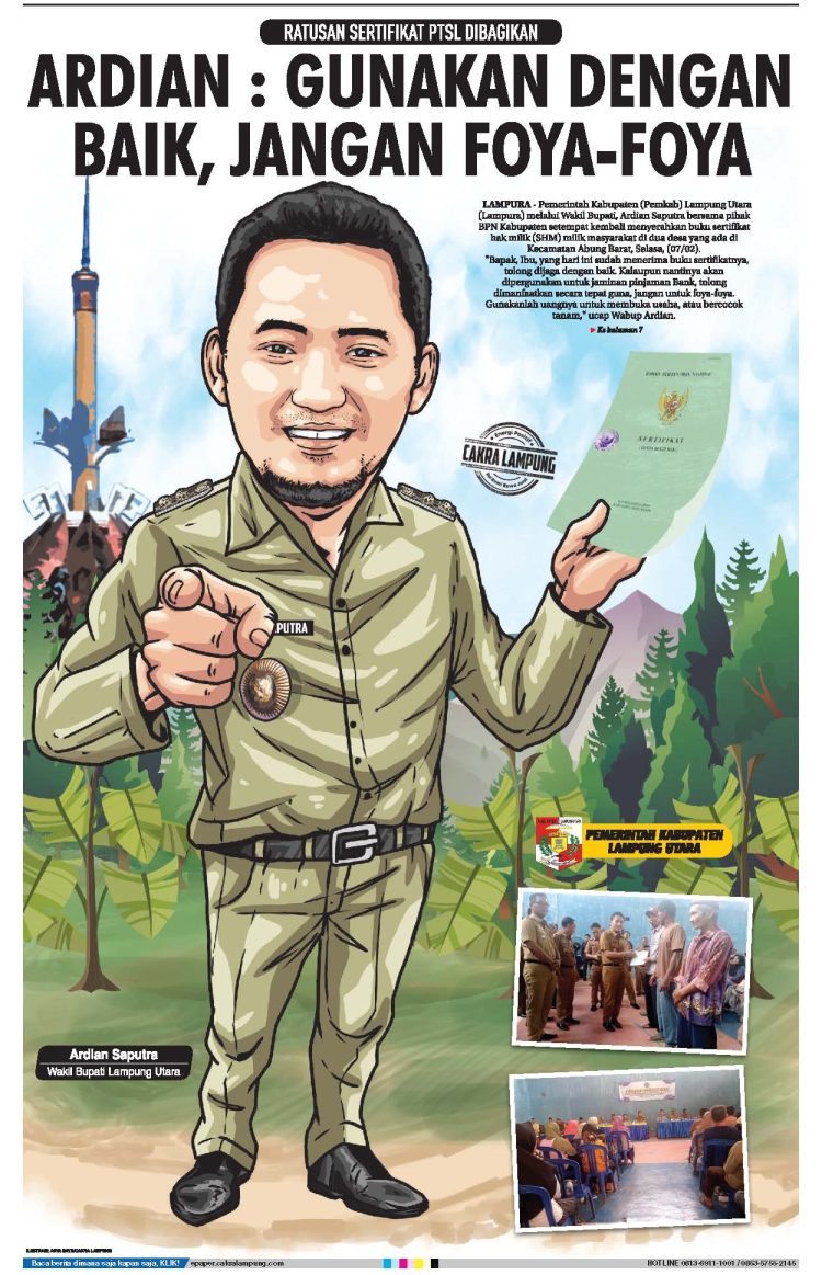 Ratusan Sertifikat PTSL Dibagikan