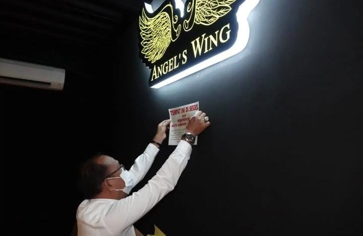 Pemkot Bandar Lampung Segel Angel’s Wing