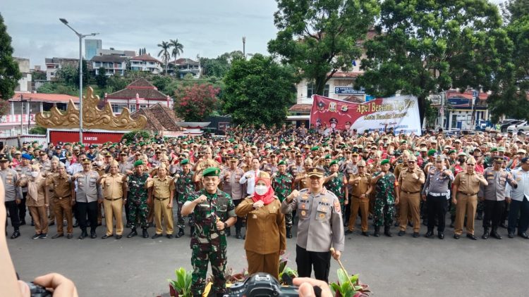 Apel Tiga Pilar, Pemkot Jamin Kamtibmas di Bandar Lampung