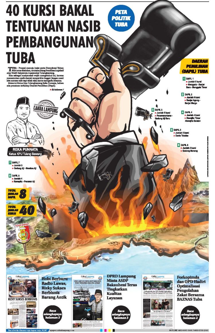 40 Kursi Tentukan Nasib Pembangunan Tuba