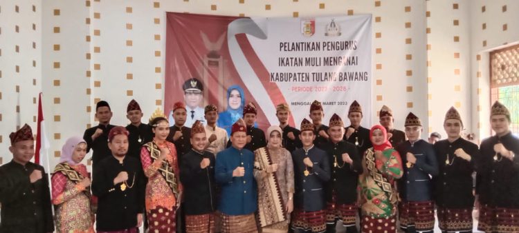 28 Pengurus Muli Menganai Tuba Dilantik.