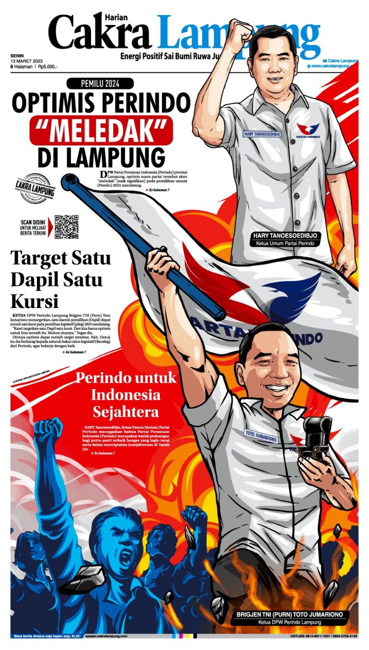 Optimis Suara Perindo “Meledak” Di Lampung