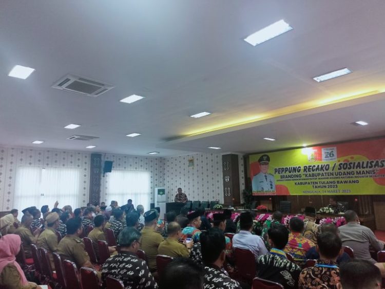Pemkab Tuba Gelar Peppung Recako/ Sosialisasi Branding “Kabupaten Udang Manis”.