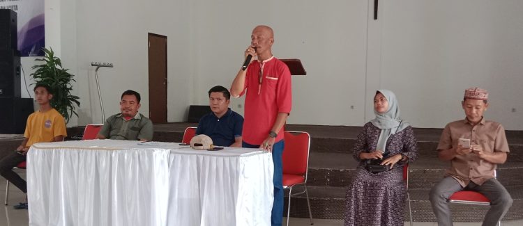 Kakam UGI Dampingi PPS Untuk Pendataan Khusus Di STT Mawar Saron Lampung