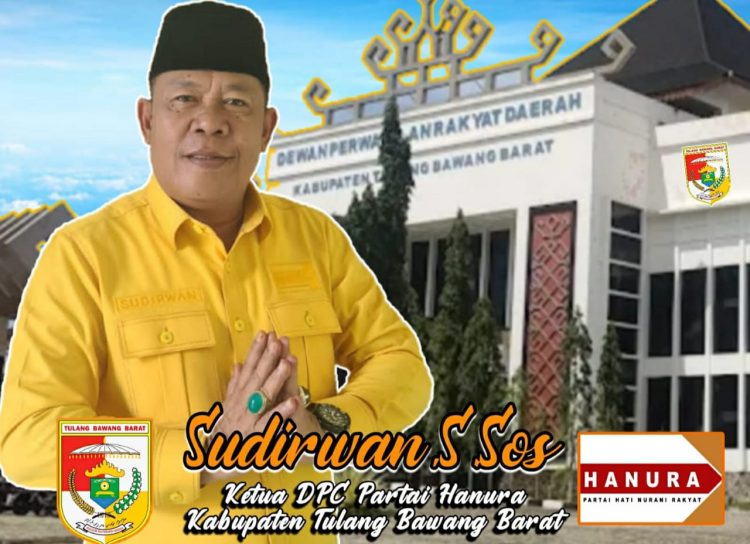 Pileg 2024 Partai HANURA Tubaba Targetkan Perolehan Kursi Satu Dapil Satu Kursi