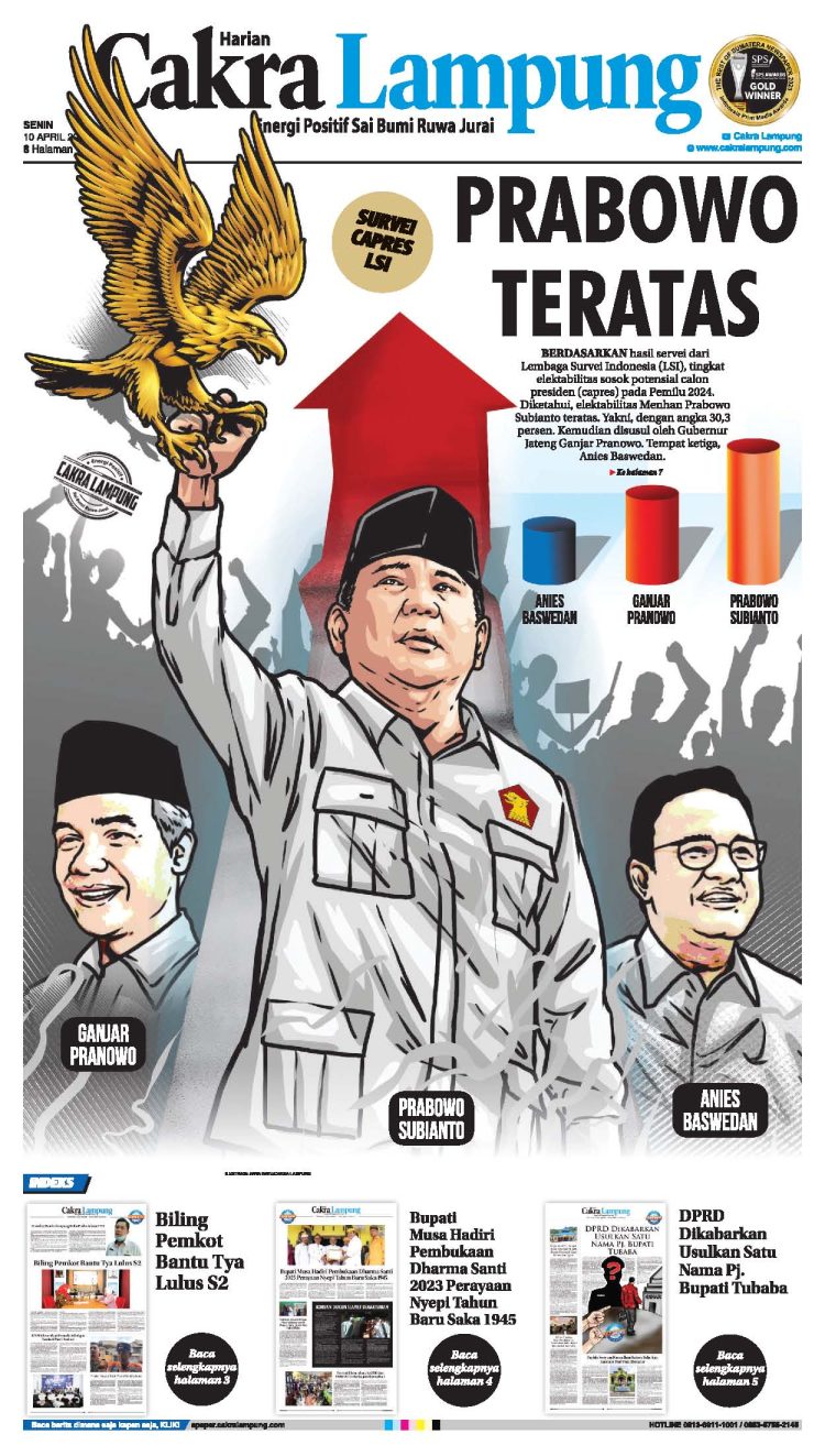 Prabowo Teratas